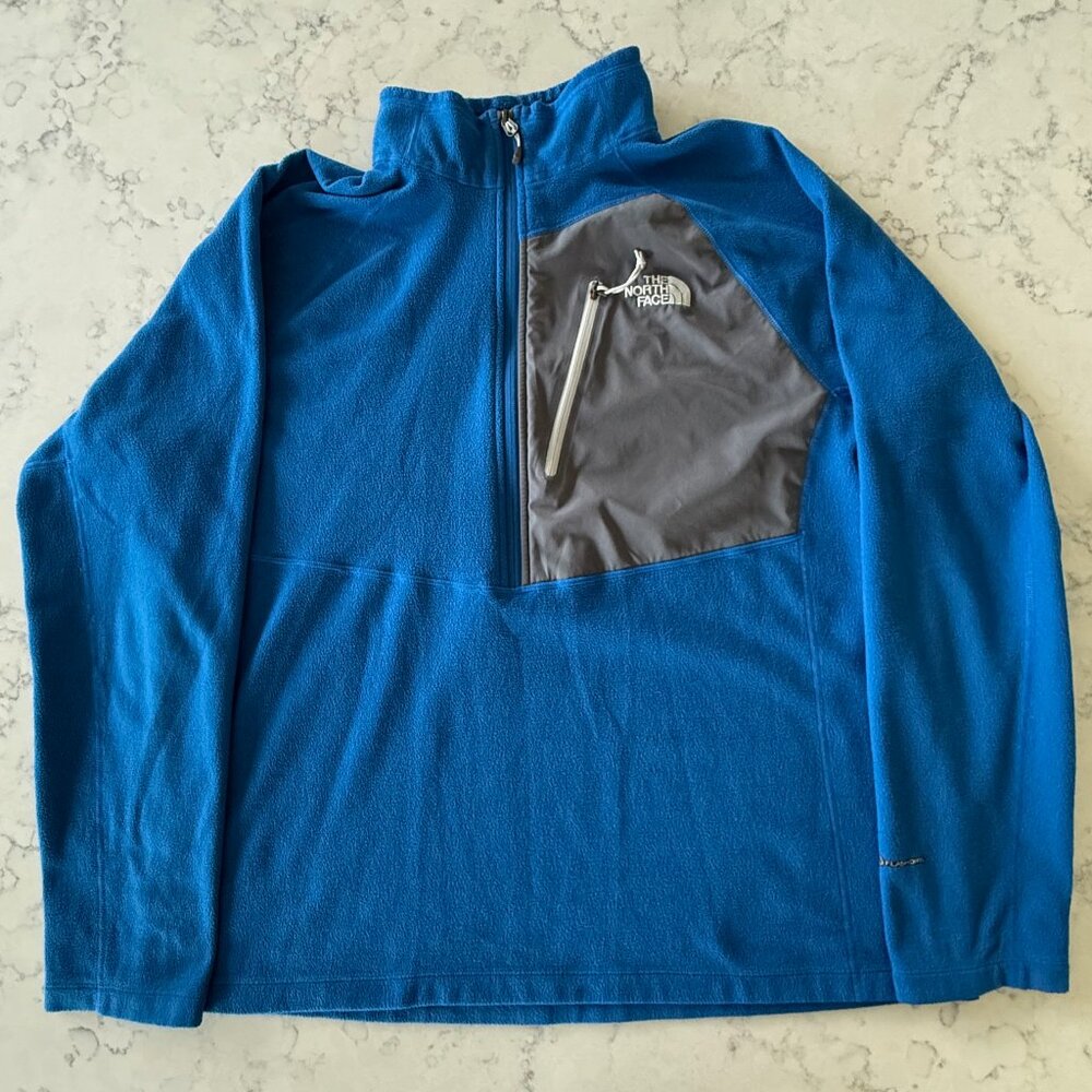 The North Face Tech 100 1/2- Zip Fleece Pullover - Mens XL